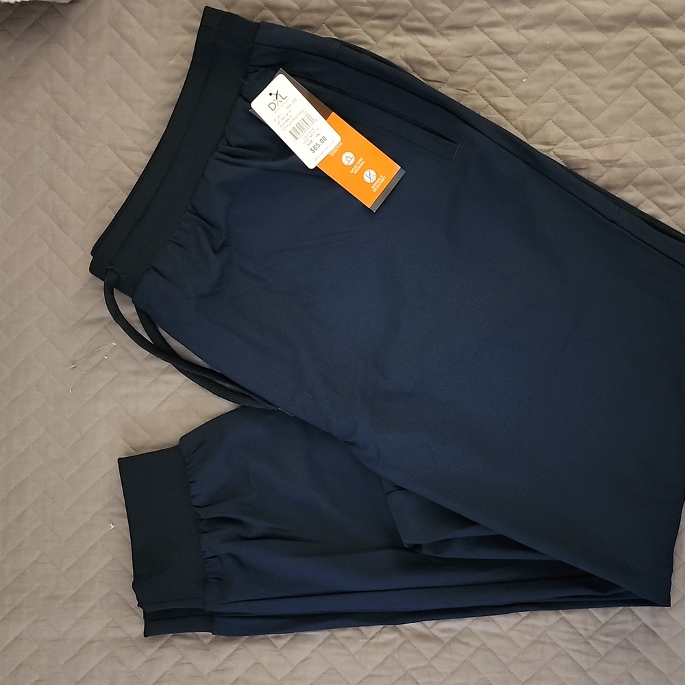 Men's Navy Casual Pants